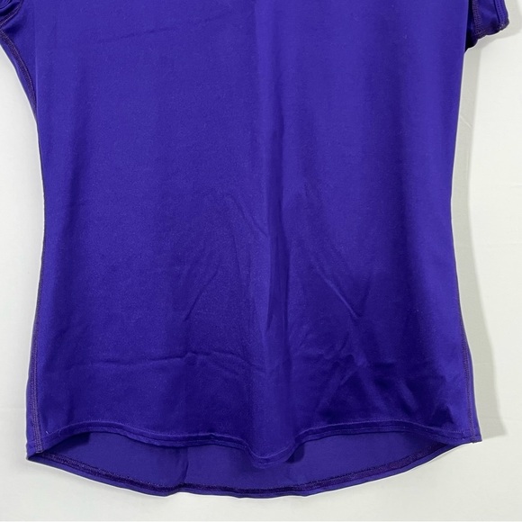 Vtg Nike Dri Fit Women's XL Deep Purple Made in USA Short Sleeve Athletic TShirt - Picture 6 of 10